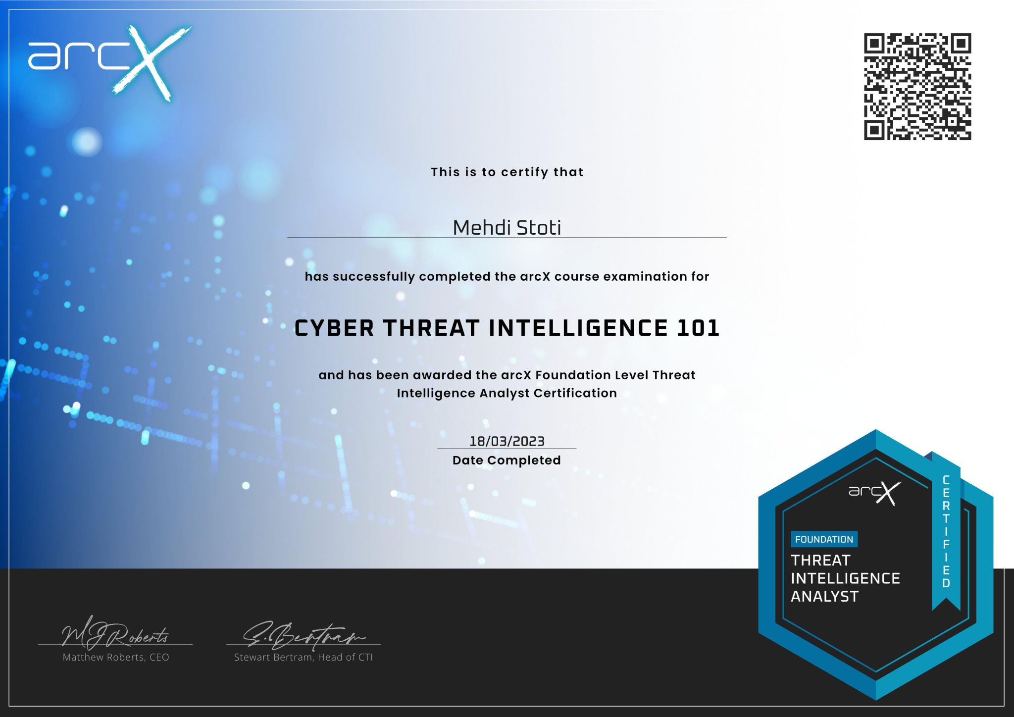 arcX Cyber Threat Intelligence 101 Image
